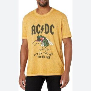 Lucky Brand ACDC distressed band tee